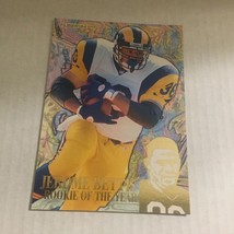 1994 Los Angeles Rams Jerome Bettis Rookie of the Year Card #5 - £2.24 GBP