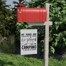 Camping Enthusiast's Haven: Double-Sided Garden Banner with Fade-Resistant Black - $22.66