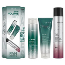 Joico Epic Volume Trio Kit Set, Shampoo, Conditioner, Volumizing Finishi... - $39.97