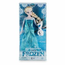 Disney Store Frozen 12&#39;&#39; Inches Elsa Classic Doll With Olaf 2016 - $296.99