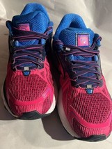 Brooks Womens Ravenna 6 1201821B657 Pink Blue Running Shoes Sneakers Siz... - £33.63 GBP