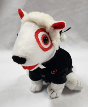 Target Plush Bullseye Dog 7&quot; Judge&#39;s white wig robe lawyer George Washin... - $79.19