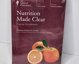 The Great Courses Nutrition Made Clear DVD’s &amp; Guidebook NEW SEALED - £11.37 GBP