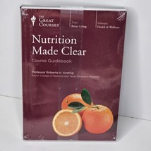 The Great Courses Nutrition Made Clear DVD’s &amp; Guidebook NEW SEALED - £11.40 GBP