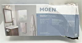 Moen Wellton 4-Piece Bath Towel Accessory Kit in Brushed Nickel Y1394BN - £25.69 GBP