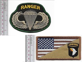 Ranger Army 101st Airborne Division Airmobile ABN &amp; Ranger Parachutist W... - $17.99