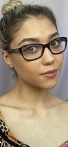New OAKLEY OX8710-5204 Burgundy Pomegranate 52mm Women&#39;s Eyeglasses Frame  - £86.31 GBP