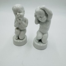 Vintage Bing &amp; Grondahl Denmark Baby Boy Aches &amp; Pains Figurine Unmarked 5” - £35.32 GBP
