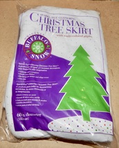 Christmas Snow Cover Blankets Drapes Flurries Tree Skirts You Choose Type 190A - £3.18 GBP