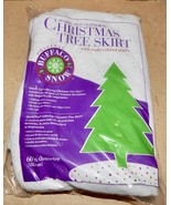 Christmas Snow Cover Blankets Drapes Flurries Tree Skirts You Choose Typ... - $5.41 CAD