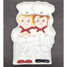 Campbell&#39;s Soup Kids Chip &amp; Dip Ceramic Platter Benjamin and Medwin VTG ... - £22.41 GBP