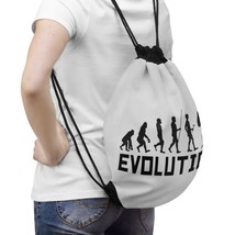 Evolution Gym Bag: Lightweight Drawstring Backpack for Quick Trips, Perfect for  - £35.48 GBP