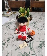 Disney ESPN The Store Plush 8” Basketball Player Bean Bag With Tags Red ... - $201.81 MXN