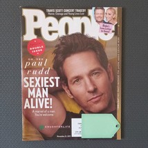 People Magazine Special Double Issue Paul Rudd Sexiest Man Alive! Nov. 2021 - £5.39 GBP