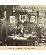 Hon Wm Bryan Prepares Speech 1900 Print New Declaration History Struggle... - €25,75 EUR