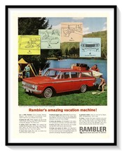 1962 Rambler Print Ad Vintage 60s Magazine American Motors Advertisement... - $13.37 CAD