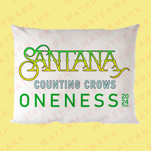 Santana And Counting Crows Oneness Tour 2024 Pillows Cases - £18.44 GBP