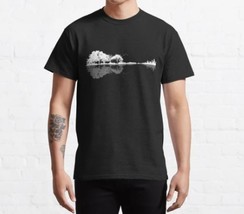 Nature guitar black t shirt thumb200