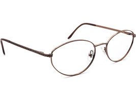 Versace Eyeglasses MOD. 1006 1013 Brown Oval Metal Frame Italy 54[]18 135 - $59.99