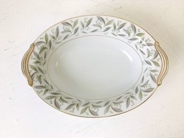 Noritake Carole oval serving bowl, vintage fine china - $25.00