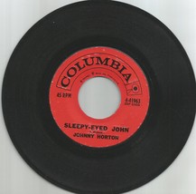 Johnny Horton 45 rpm Sleepy Eyed John - $2.99