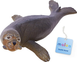 Maloa Seal Toy Hand-Painted Large Animal Figurines 8 inch, Seal Ocean Toy - £7.54 GBP