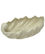 Vintage Lenox Porcelain Acanthus Leaf Candy Dish Ivory - $23.42 CAD