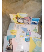 Lot 19 Greeting Cards Hallmark American Greetings Some W Envelopes All O... - £23.30 GBP