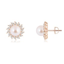 Authenticity Guarantee

ANGARA Japanese Akoya Pearl Spiral Halo Stud Earrings... - $1,591.92