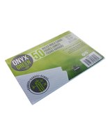 Onyx and Green 50-Pack Index Cards, 4 x 6-Inch, Ruled, Bamboo Paper (5800) - £4.58 GBP