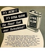 1949 Aviation Dyna Glow Model Airplane Fuel Advertisement Ranger Products - $35.28 CAD
