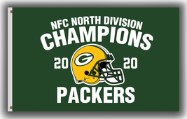 Green Bay Packers Football Flag 90x150cm3x5ft NFC North Division Champio... - $14.95