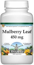 Mulberry Leaf - 450 mg (100 capsules, ZIN: 513882) - 3 Pack - £42.49 GBP