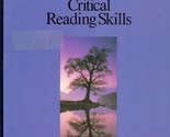 Pre-Ged Critical Reading Skills Benner, Patricia Ann - $2.93