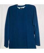 Bruno Magnani Crew Neck Sweatshirt Size Medium Blue Polyester Fleece Men... - £10.18 GBP