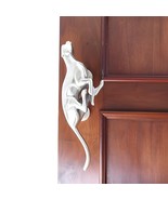 1 Pair Cheetah Brass Door Pulls and Knob 11&quot; Vintage Old Style Door Hand... - $205.15 CAD+