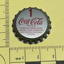 Vintage Coca-Cola 1 Old Bottle Cap Plastic Liner Campbellsville, KY JD - £6.33 GBP