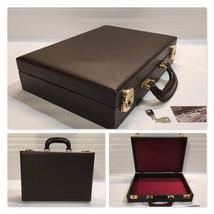 Briefcase for Coins&amp;more IN PU (Head Of Mosto ), Inside IN Vel - £190.58 GBP