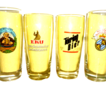 4 Munch EKU Kulmbach Toerring Tegernsee 0.5L German Beer Glasses - £15.77 GBP