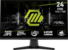 msi MAG 242F 24-inch 1920 x 1080 (FHD) Gaming Monitor, 200Hz, Adaptive S... - $129.99
