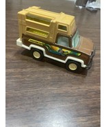 TootsieToy Strombecker Brown Tan Metal Truck RV Camper Toy Duck Hunting - $245.46 MXN