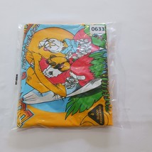 "Donoritaville Givin' Is Easy" Men's Yellow Graphic T-Shirt Measured Chest 24" image 11