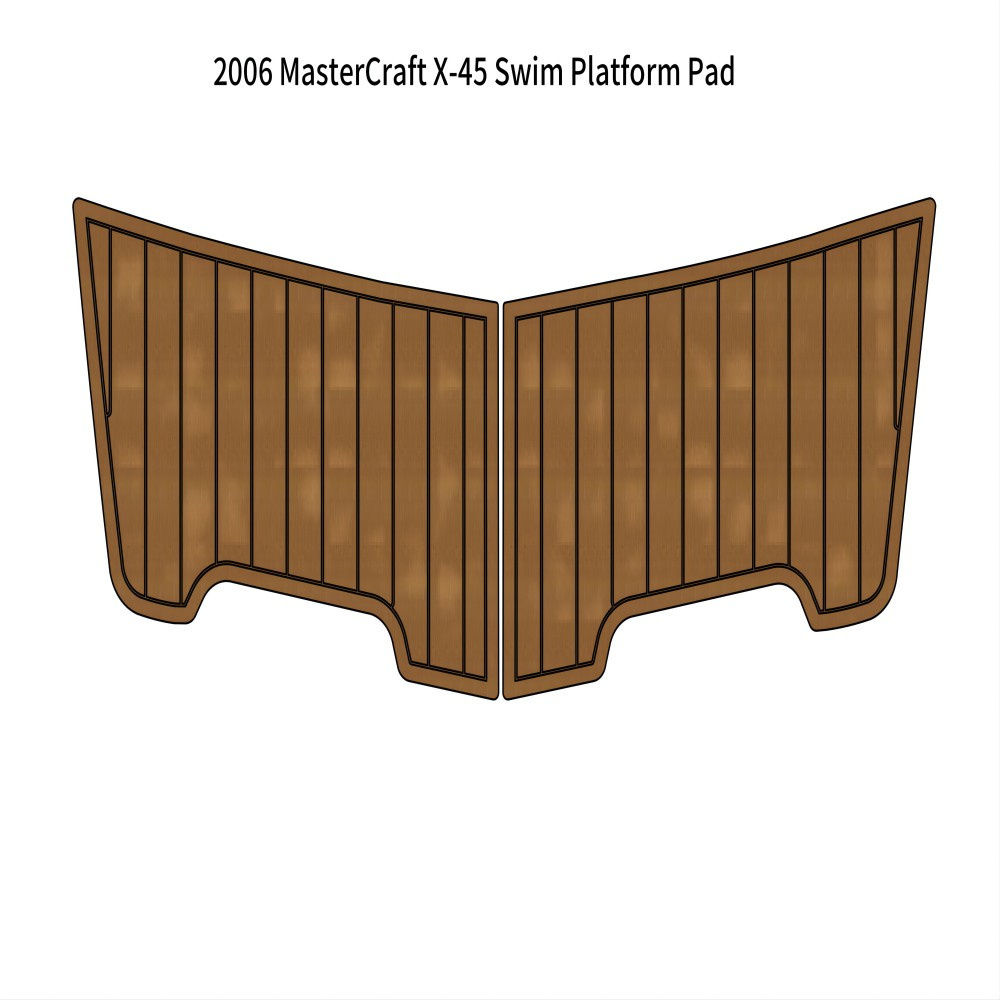 2006 MasterCraft X-45 Swim Platform Pads Boat EVA Teak Decking - $281.00