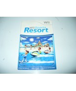 Wii Sports Resort AUTHENTIC MANUAL ONLY 2009 a1 - $130.22 MXN