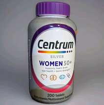 Centrum Silver Women 50 + Multivtamin Multimineral Supplement Tablets 20... - $9.49