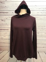 Athleta Hooded Sweatshirt Small Pullover Long Sleeve Shirt Top Hoodie Ma... - $365.69 MXN