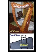 CP BRAND NEW 22 STRING 33&quot; HIGH HARP WITH LEVERS FREE CARRY BAG &amp; SHIP I... - $8,786.19 MXN