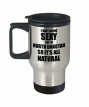 Sexy North Dakotan Travel Mug Funny Gift For Husband Wife Bf Gf North Dakota Pri - £18.17 GBP