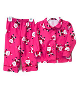Just One You By Carters Girls Size 18M Pink 2 Pc. Santa Claus Holiday Pa... - €10,29 EUR