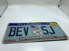 FLORIDA UNITED WE STAND September 11 License Plate 9/11/2001 9-11 Vanity... - $27.40 CAD